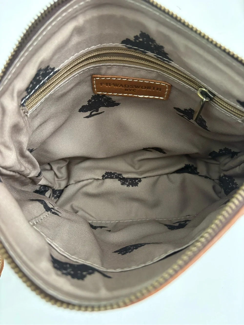 FH Wadsworth Pony Hair Cosmetic Pouch